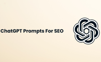 ChatGPT Prompts for Effective SEO